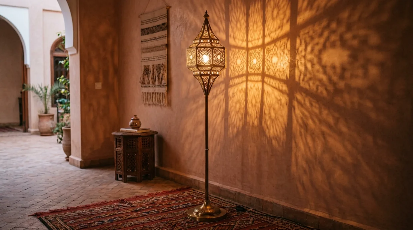 Pick brass tones for classic warmth